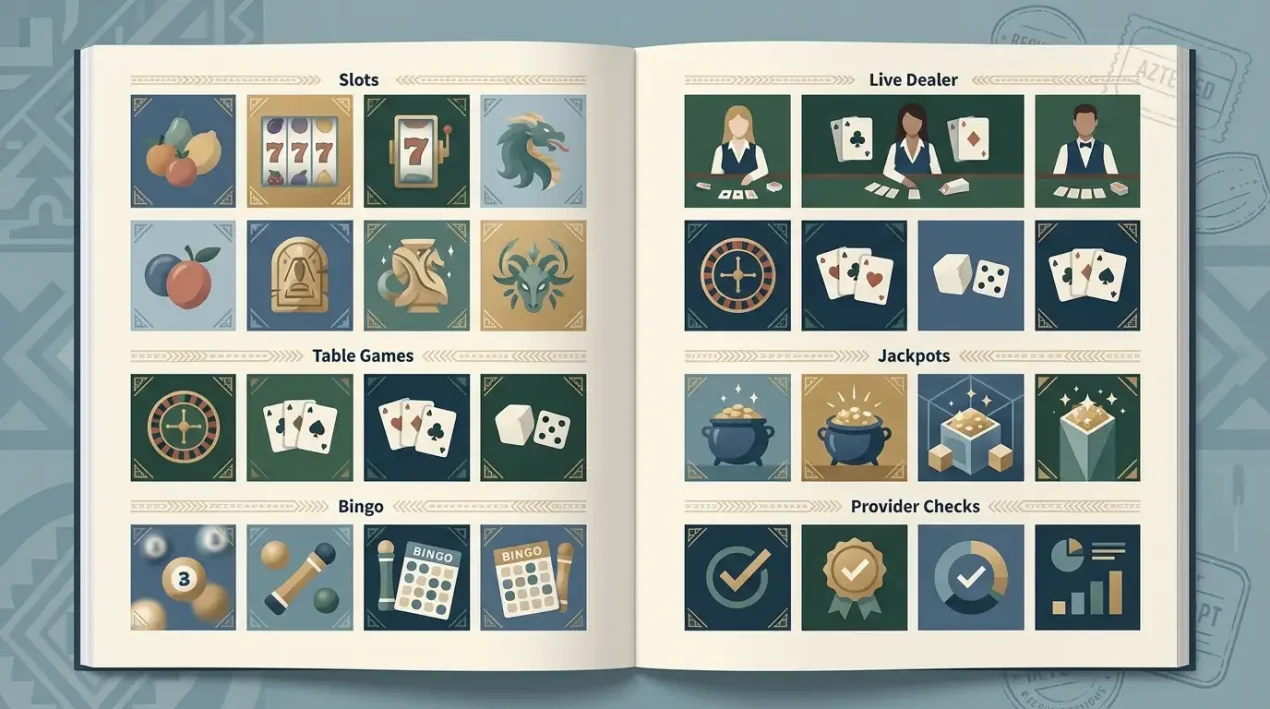 The safer way to read the library is by category, availability caveat and bonus impact.